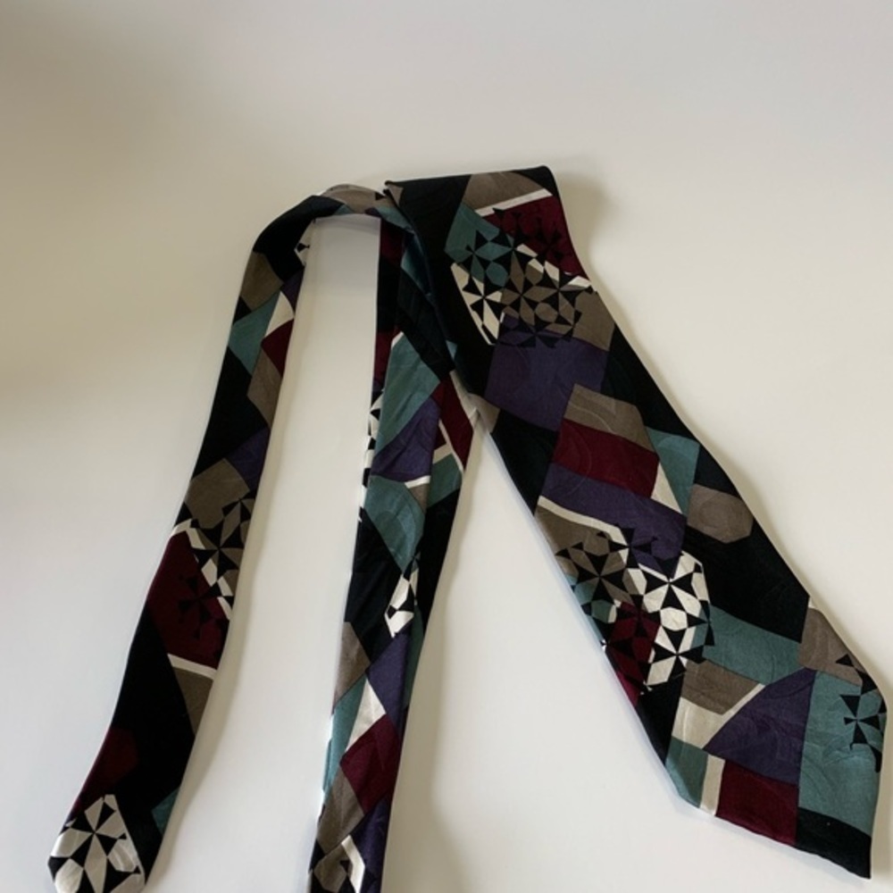 Chez Roffe Silk Tie - Picture 4 of 5